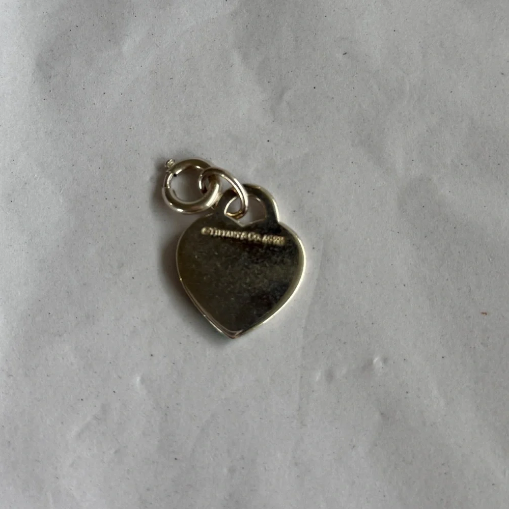 Tiffany & Co. Return to Tiffany Blue Splash Heart Charm - Picture 2 of 3